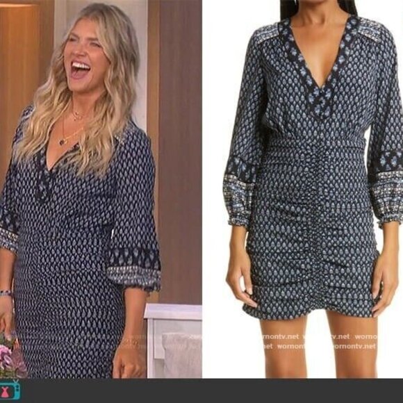 Veronica Beard Zaria ruched silk mini dress new! - Picture 10 of 10